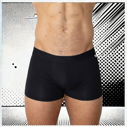 Men’s Cotton Boxer - Black | Comfortable and Breathable Underwear