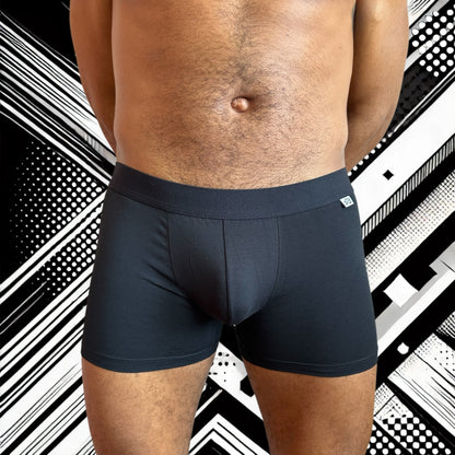 Men’s Cotton Boxer - Black | Comfortable and Breathable Underwear