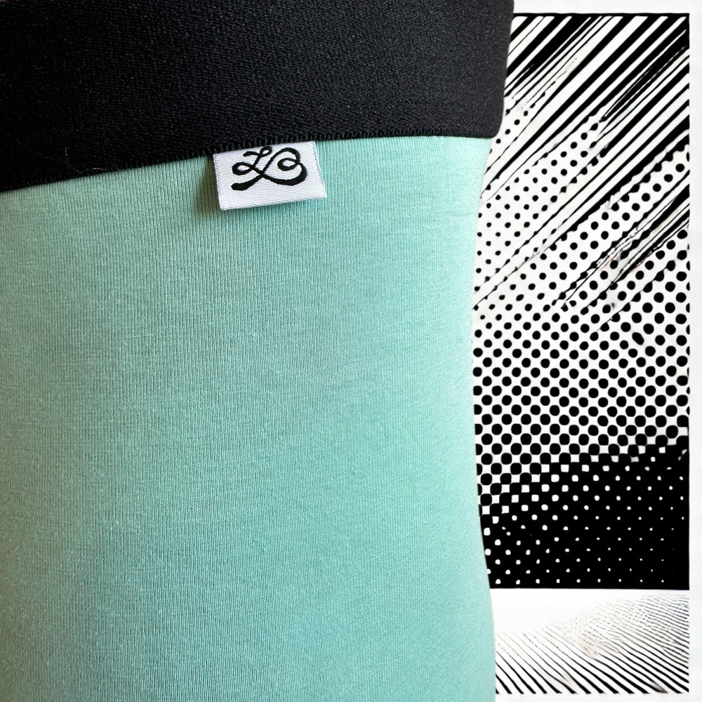 
                  
                    Boxer homme Le Beau Tom — vert confort, marque française, design lyonnais, fabrication portugal
                  
                