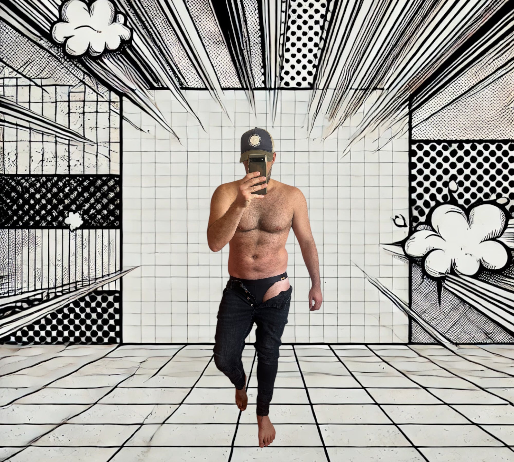Jockstrap homme Le Beau Tom — confortable, marque française, gay, sous-vêtements
